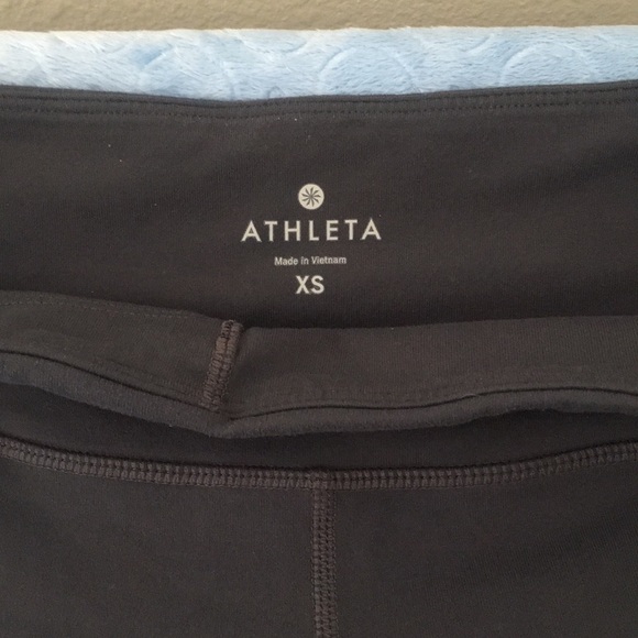 Athleta gray crop leggings - Picture 2 of 3